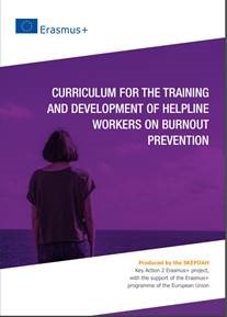Imagem de capa de publicação Curriculum for Helpline Workers on Burnout Prevention 