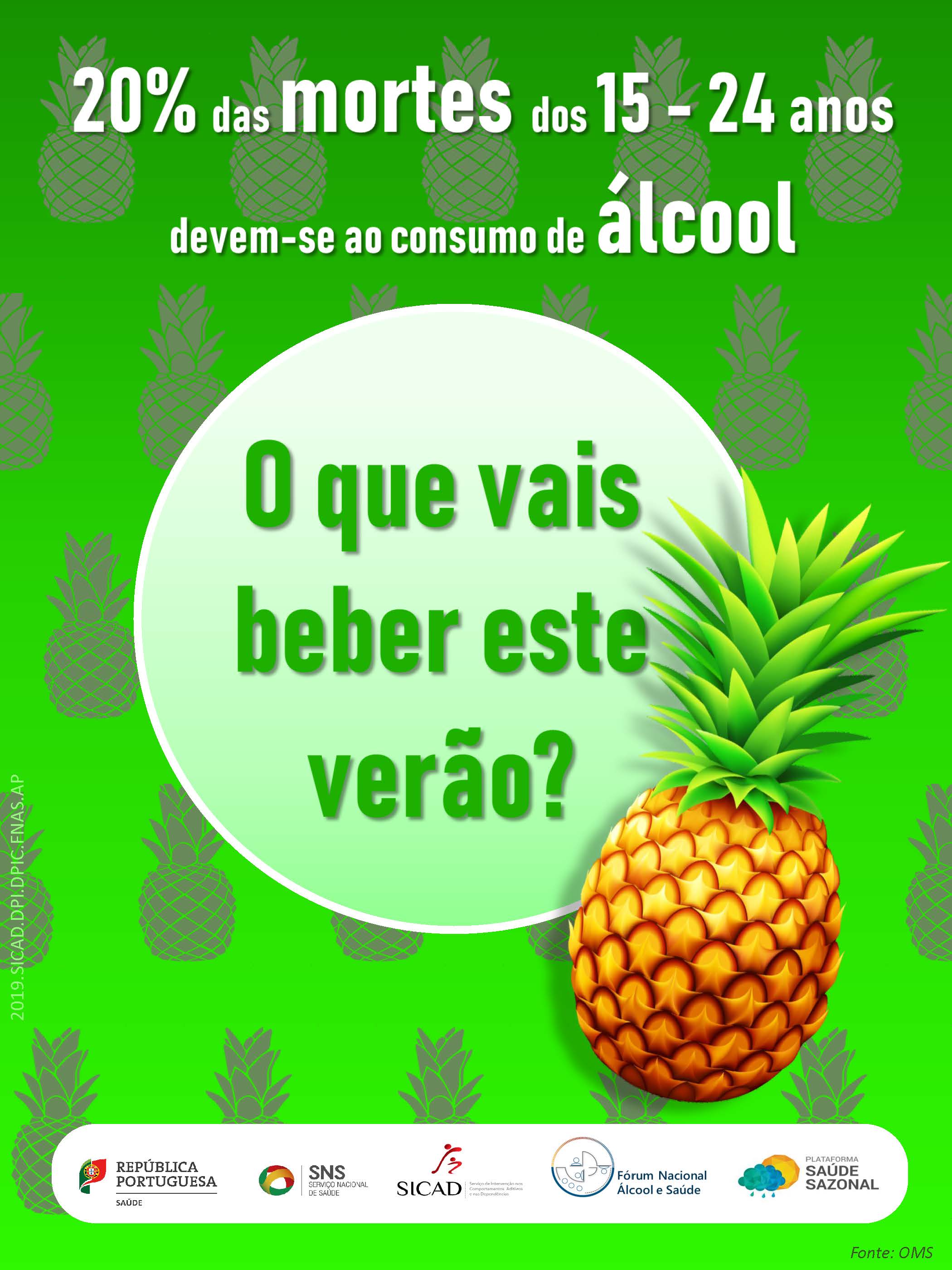 Imagem de cartaz de campanha “O que vai beber este verão?" 2