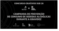 Imagem de cartaz de CAMPANHA DE PREVENÇÃO DE CONSUMO DE BEBIDAS ÁLCOOLICAS DURANTE A GRAVIDEZ
