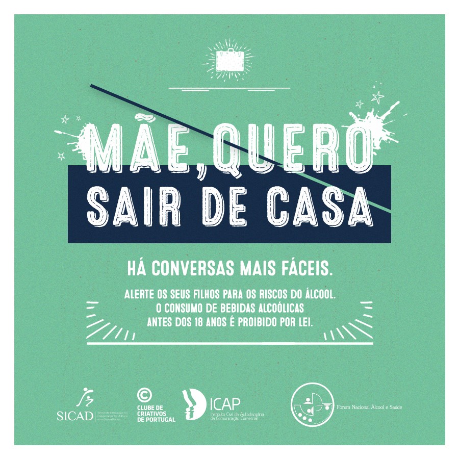 Imagem de cartaz de campanha de ​Clube de Criativos de Portugal Mãe2