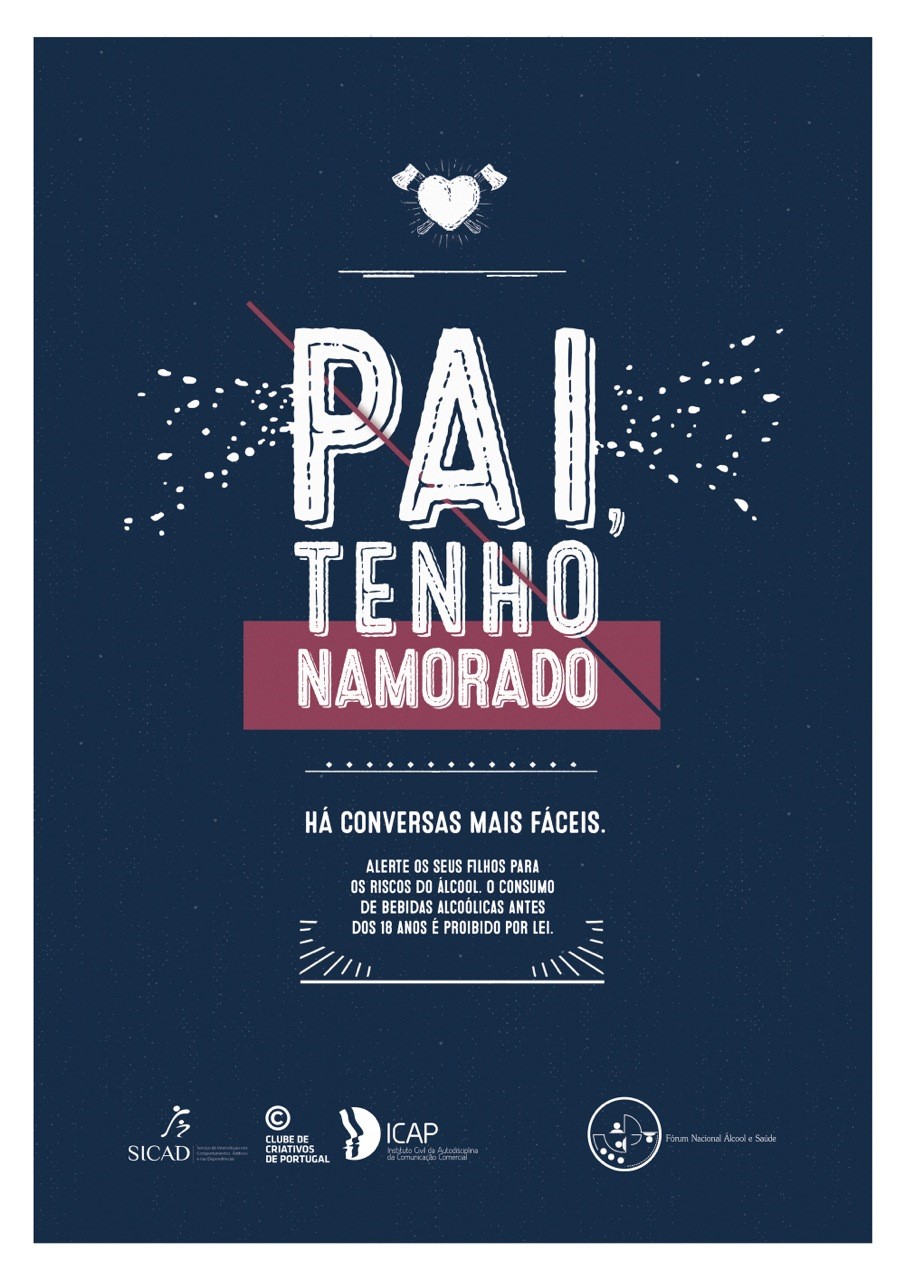 Imagem de cartaz de campanha de ​Clube de Criativos de Portugal Pai1