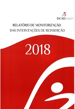 imagem da capa do Relatório de Monitorização das intervenções de Reinserção 2018 