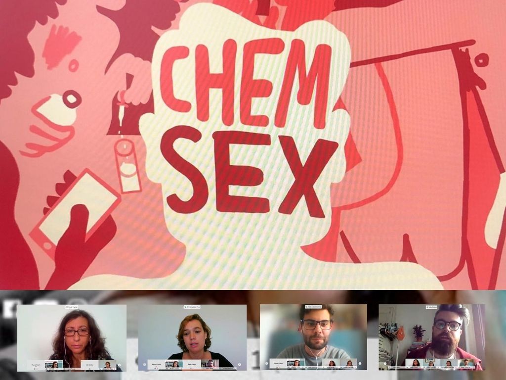 imagem da videoconferência SICAD sobre Chemex