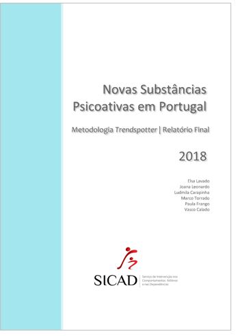Imagem de capa de publicação Novas Substâncias Psicoativas em Portugal. Metodologia Trendspotter 